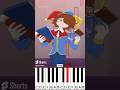 Sibling bond | Poppy Playtime 5 Animation (@fash) - Octave Piano Tutorial