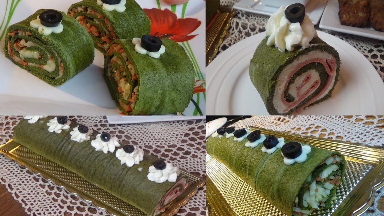 رولي سبانخ أو السلق 😋 محشي و لكل المناسبات، طبق بريزونتابل هبلو😍 عليه ضيوفي/ Roulé d’épinards