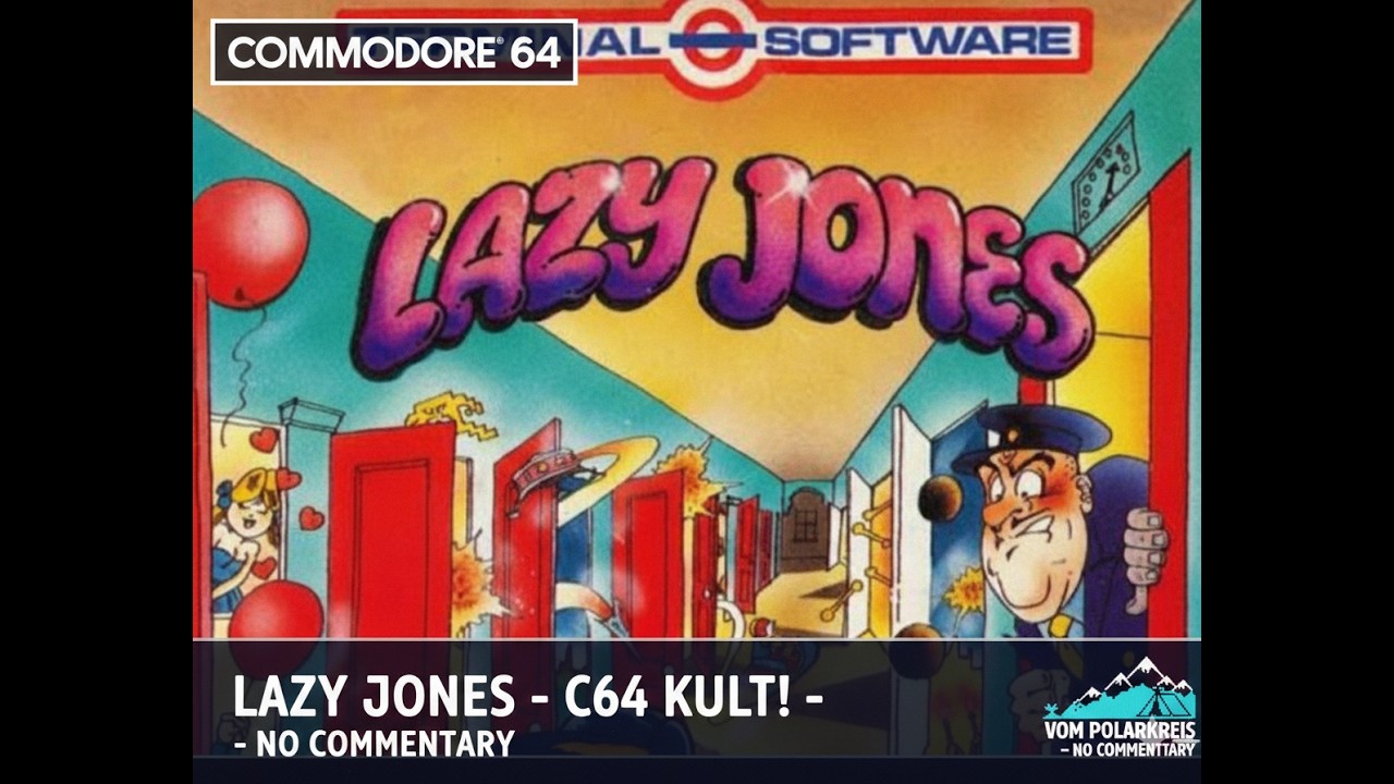 Lazy Jones (C64) - Der ultimative Hotel-Wahnsinn in qHD - No Commentary