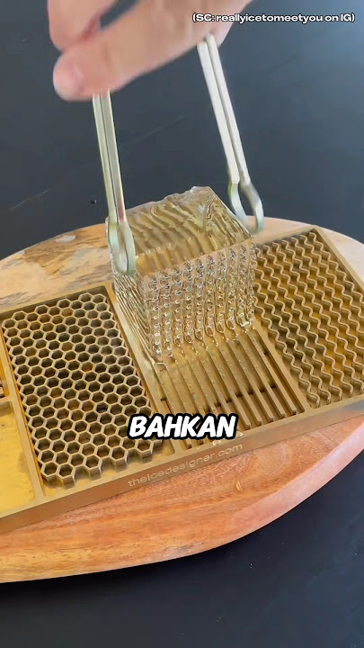 Rahasia Membuat Es Batu Unik? 🤯😱