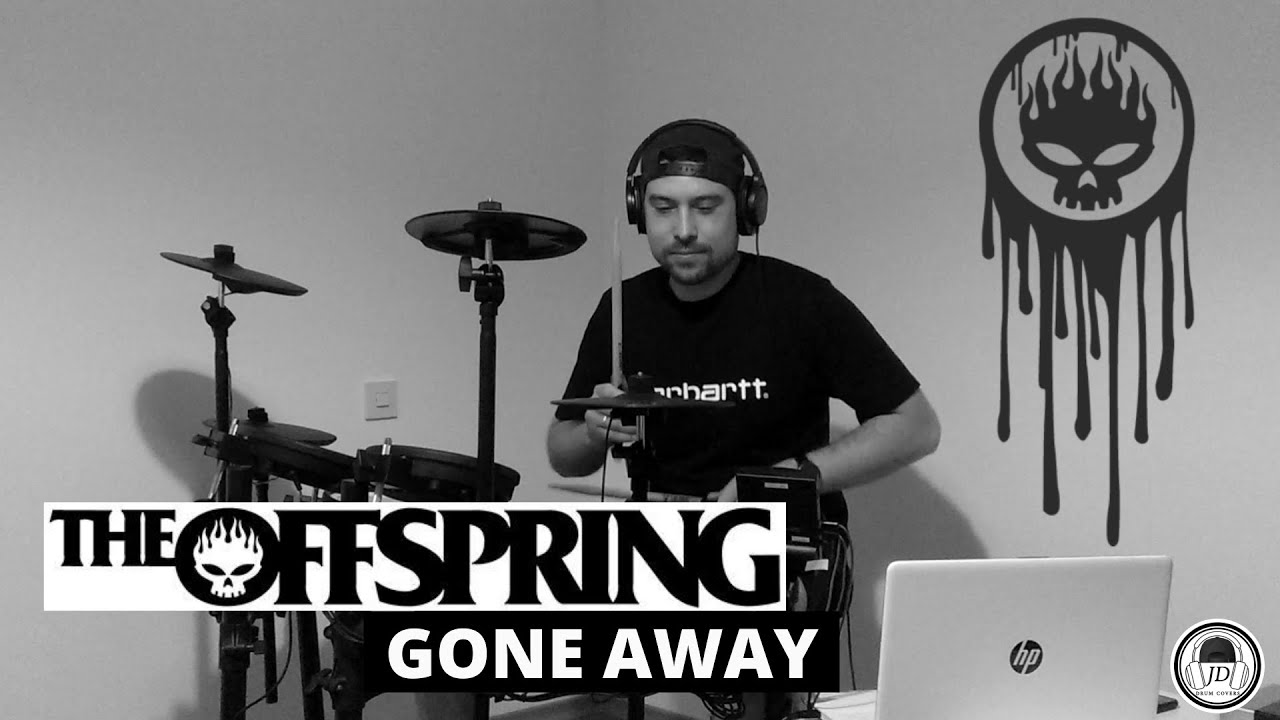 The Offspring - Gone Away (Drum Cover) - YouTube