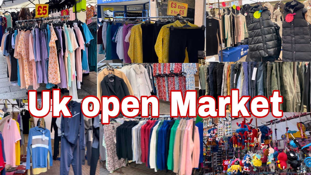 London open Market  Street market in London|Beautiful & Cheapest dresses |walking tour  October 2023