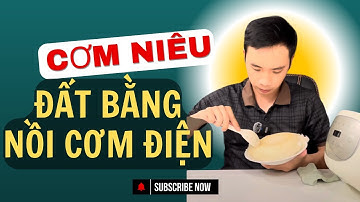 Nấu Cơm Niêu Đất Bằng Nồi Cơm Điện | Đơn Giản Với Nồi Cơm Điện Lòng Sứ Mishio