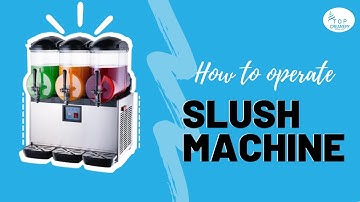 HOW TO OPERATE THE SLUSH MACHINE | SLUSH PUPPIE MACHINE | MUST SEE!