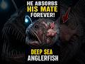 The Most Terrifying Fish Relationship Ever #DeepSea #Anglerfish #OceanMystery #viral #education