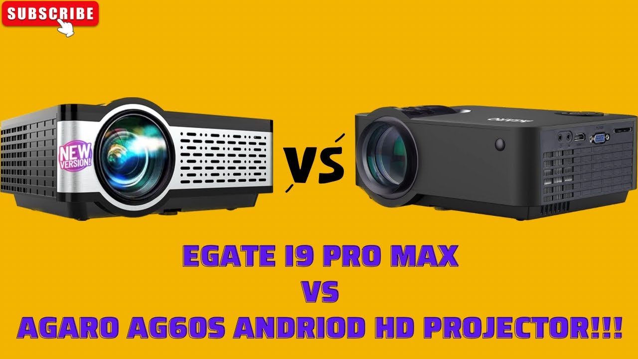 Egate i9 Pro Max vs YABER V5 Mini Projector!!! Which one has more value for  Money? 