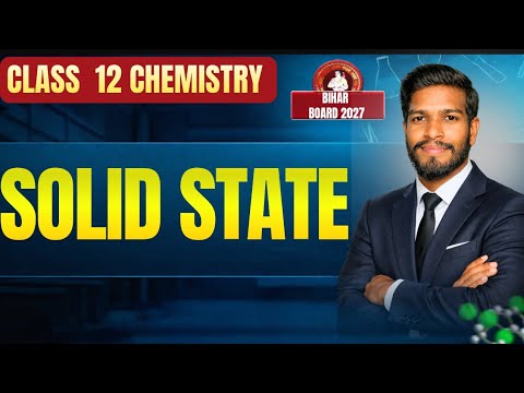 ठोस अवस्था solid state | Class 12th Chemistry Chapter 1 | Solid State ...