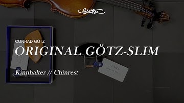 Conrad Götz Slim Chinrest ZK-256 and ZK-257 for violin and viola, Res:1080p