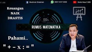 Pahami 5 Matematika Ini Maka Keuanganmu Akan Naik Drastis