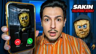 Kapşonlu Süngerbobu Sakin Görüntülü Arama