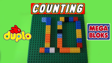 Counting to 10 with Lego DUPLO numbers 123 learning videos for children song