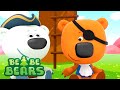 Be Be Bears - Bjorn &amp; Bucky  💚 Câu chuyện cướp biển 💚 Phim Hoạt Hình Vui Nhộn Cho Trẻ Em