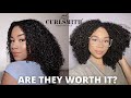 First time deep conditioning  styling with curlsmith products  my thoughts are they worth it