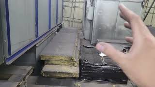 Quick powder coating shop update.  We got a  Line!