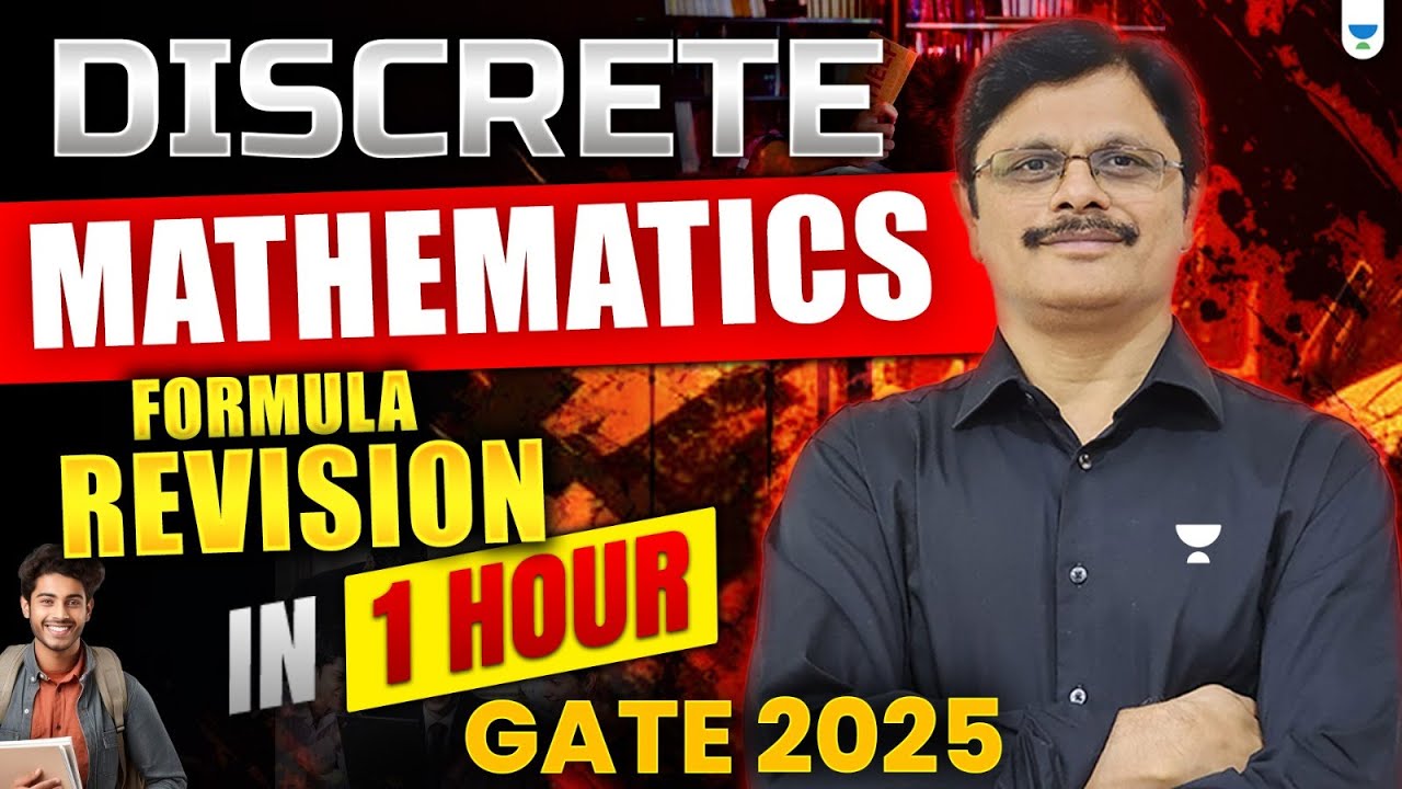 Discrete Mathematics | Formula Revision🔥| GATE 2025 | In One Hour | By ...