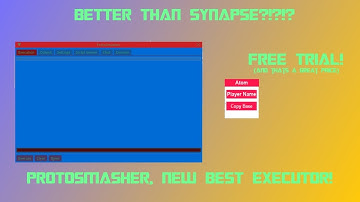 PROTOSMASHER TRIAL! NEW OP EXECUTOR! LVL 7! EXECUTE ANYTHING!!!