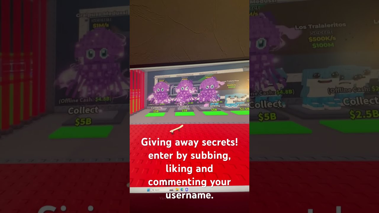  Stealabrainrot Giveaway Roblox Of Secrets