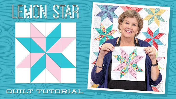 Make a "Lemon Star" Quilt with Jenny Doan of Misso...