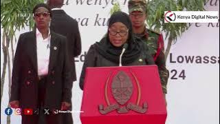 Tanzania President Samia Suluhu's speech during former Prime Minister Edward Lowassa's funeral!!