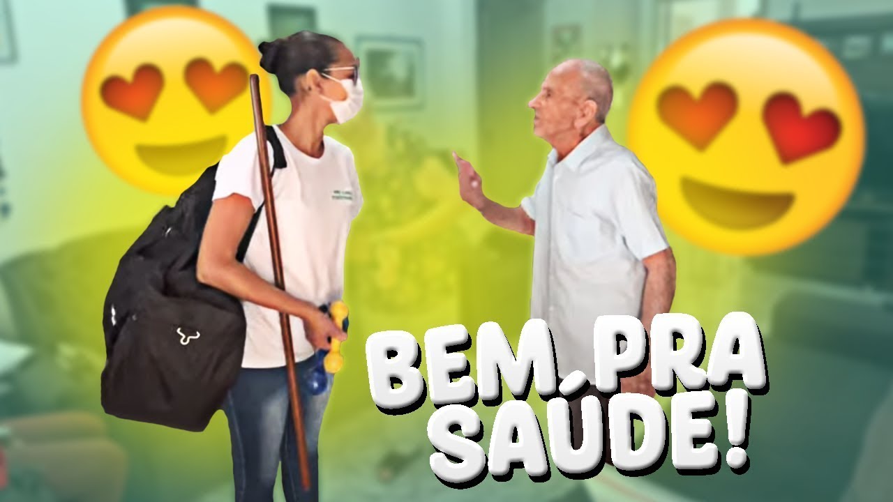 atividade física com idosos é essencial ❤️