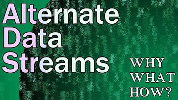 Alternate Data Streams on Windows (NTFS)