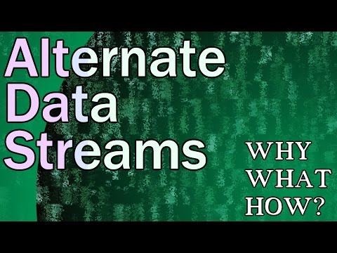 Alternate Data Streams on Windows (NTFS)