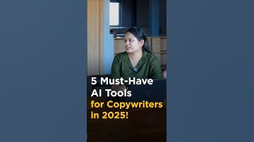🔥 5 Must-Have AI Tools for Copywriters in 2025! #shorts #simplilearn
