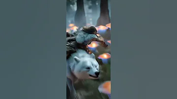 Epic Escape The Wolf Rider Girl Vs Monster Forest Fantasy Short Film 
