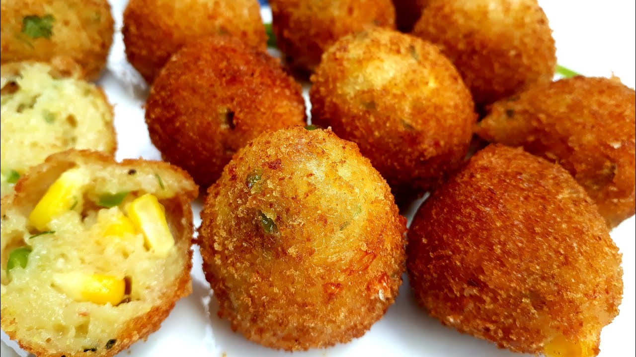 Kids Most Favorite Recipe Yummy And Delicious Cheese Corn Balls//Cheese