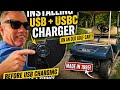 Adding usb ports to club car ds