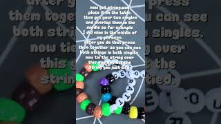 how to make this kandi cuff thing! #tadc #edit #viral #youtube#kandi #kandikid #tadcepisode8 #kandie