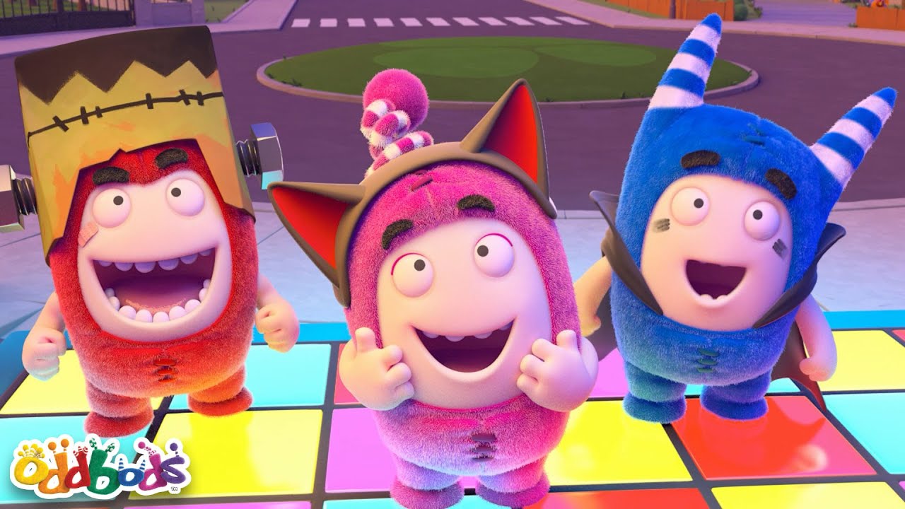 La folie des gâteaux d’Halloween 🧁🎃😱 + encore | Oddbods | Moonbug Kids - Multi-Language Learning