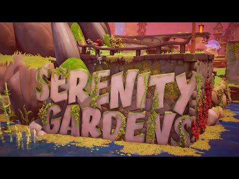 Serenity Gardens Flythrough | Crash Team Rumble