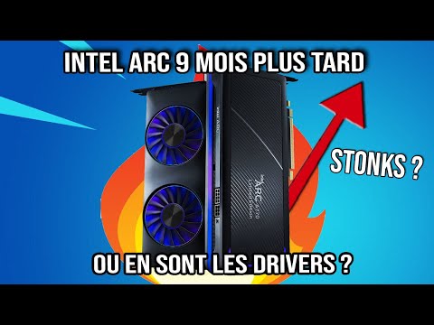 Intel ARC, 9 mois plus tard, ou en sont les drivers ?