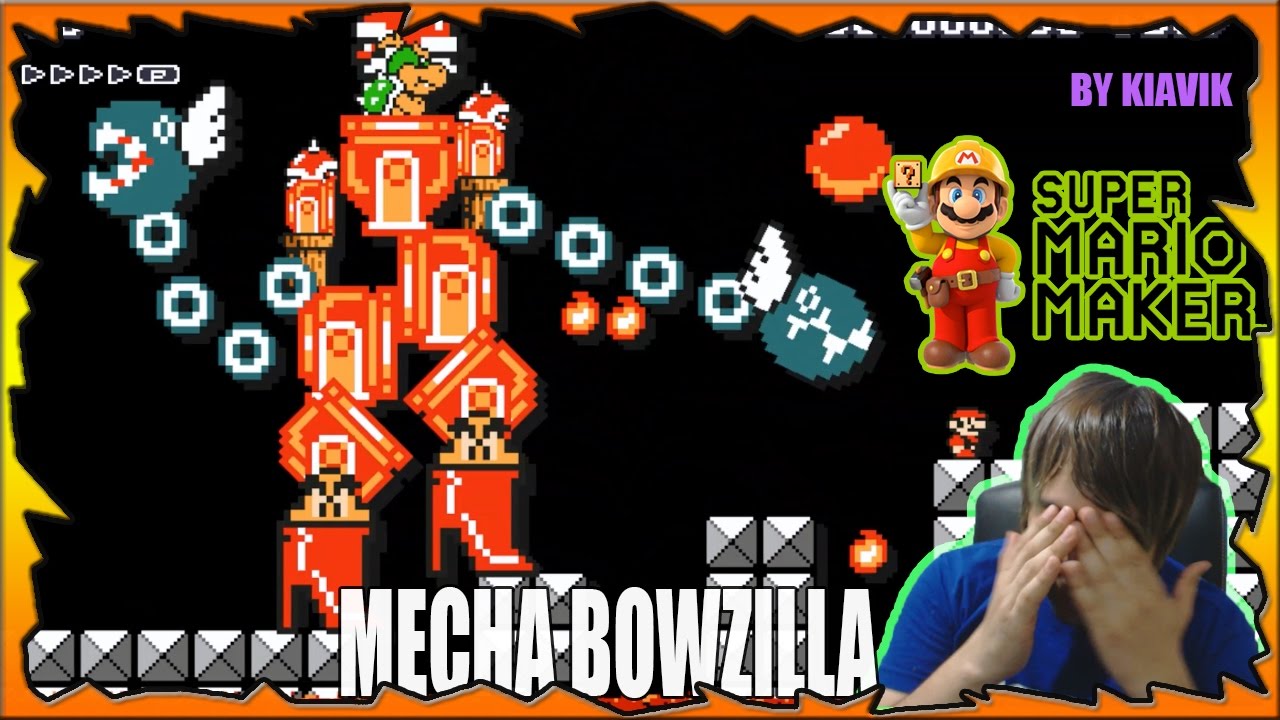 TOTI VS MECHA BOWZILLA Super Mario Marker