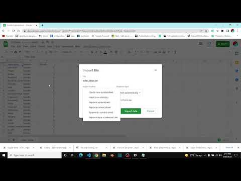 Importing a Text