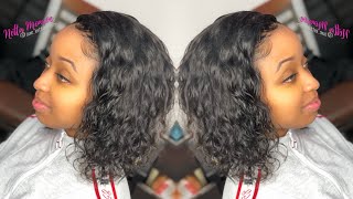 GLUELESS WIG INSTALL: TINASHE HAIR | IAM_NETTAMONROE