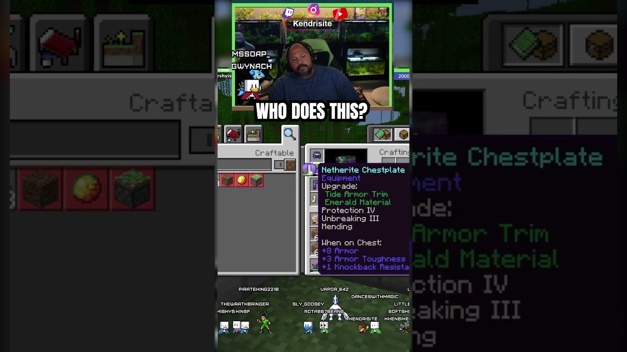 How many people do this?? I do it too much #clips #shorts #reels #minecraft #minecraftmemes