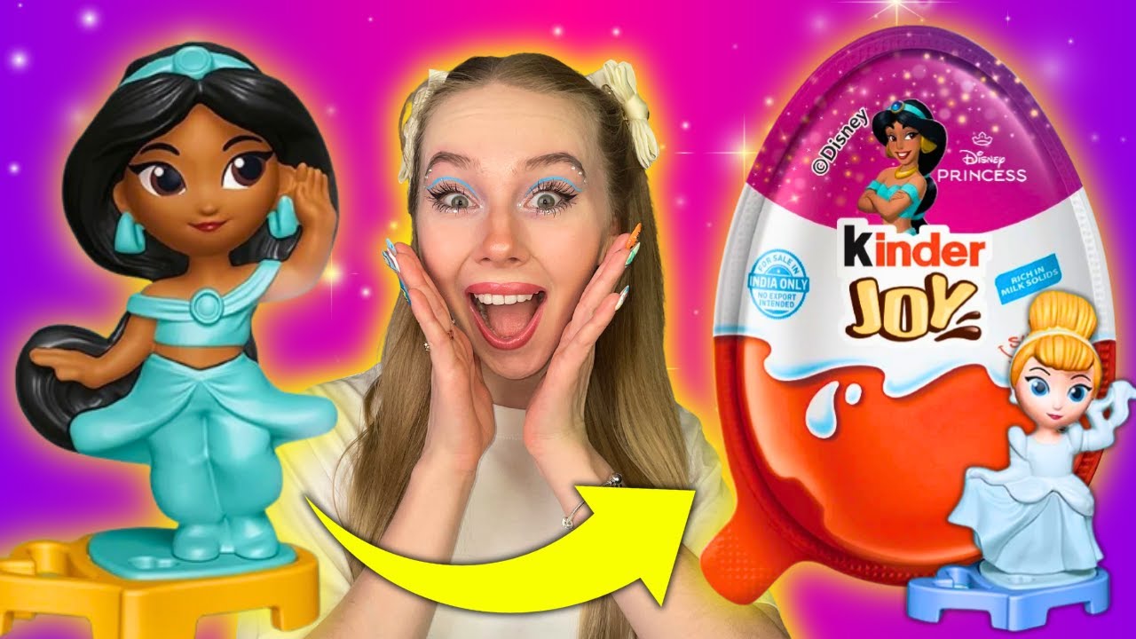 OTWIERAM KSIĘŻNICZKI DISNEY KINDER JOY 👸🏼 | Kinder | Disney Princess | Pattje