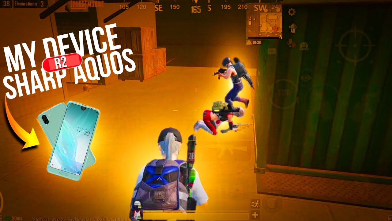 Sharp Aquos R2 Pubg Fps Test Smooth+Exteem 2023 YouTube