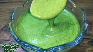 Sirf Ek Secret Ingredient Add Kariye Aur Green Chutney Ko Thick Creamy Aur Tasty BanaiyeFor Snacks