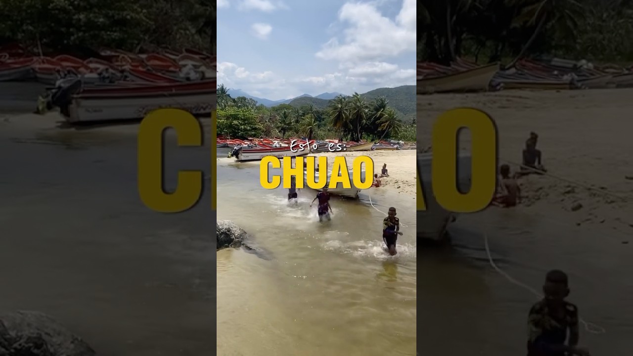 Bienvenidos a Chuao.                          