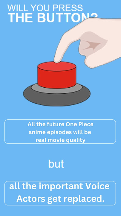 Would You Press This Button?! #onepiece #anime 