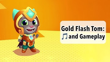 Talking Tom Hero Dash Gameplay Music Video – Gold Flash Tom in Temple Swing Event