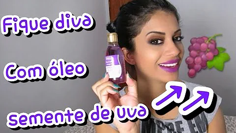 Para que serve óleo de uva no cabelo?