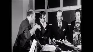 Footage of Solti, Gobbi, Evans, Ligabue and Freni rehearsal of the Marriage of Figaro. (1963)