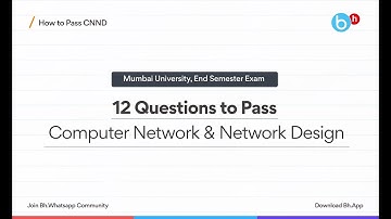 How to Pass/Score in Computer Network and Network Design (CNND) Sem-4 IT | Mumbai University