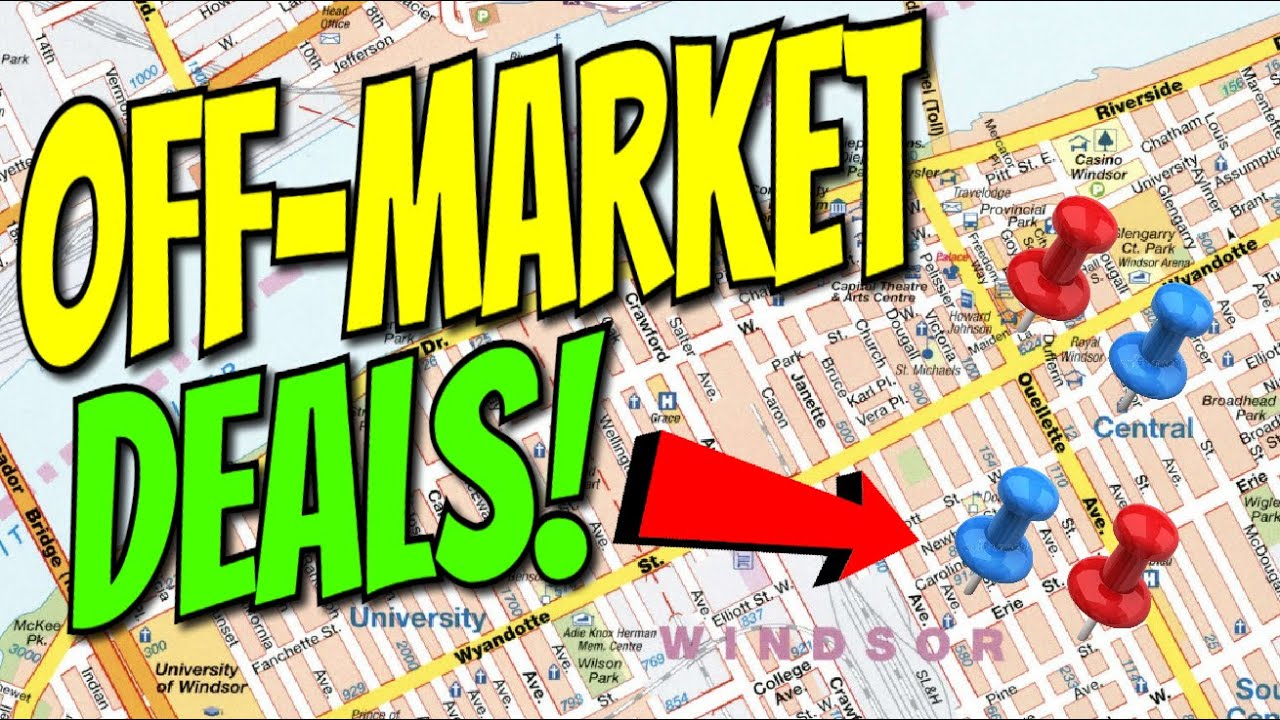 Exclusive OffMarket Real Estate Deals Housing Market Update Windsor