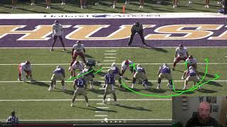 Washington Huskies Run Plays in the Apple Cup