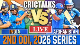🔴 Live: IND vs AFG, 3rd ODI Live Cricket Match Today, 2026 Series, Live Match Commentary, 1st Inn screenshot 1